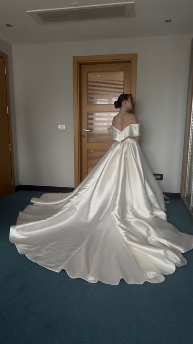 Свадебное платье из Ivory Dress Astana, микада