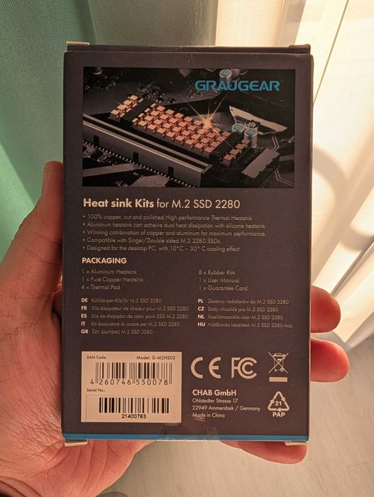 Kit Racire SSD GRAUGEAR – 2 Bucati
