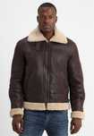 Schott NYC B-3 Bomber Jacket ОРИГИНАЛНО мъжко яке/естествена кожа - L