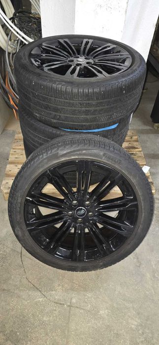 Vand doua seturi de jante cu anvelope Allseason LanRover 285/40 R23