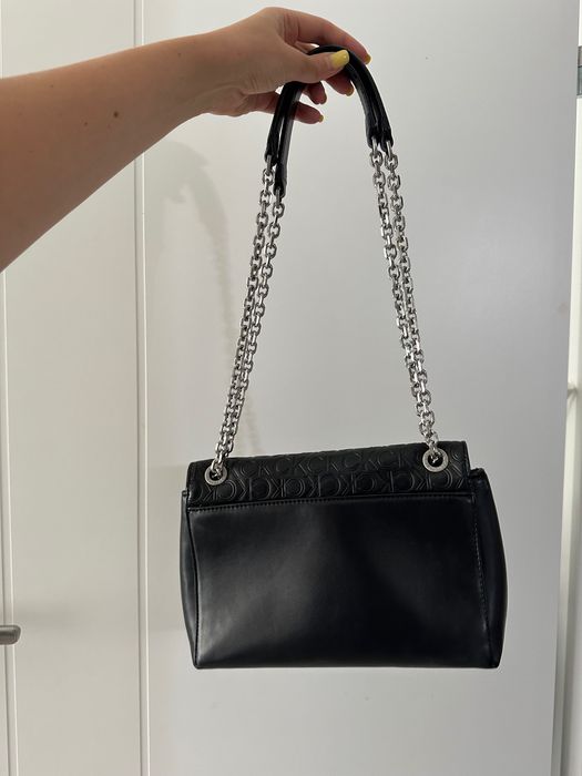 Geantă de umăr, Calvin Klein, negru