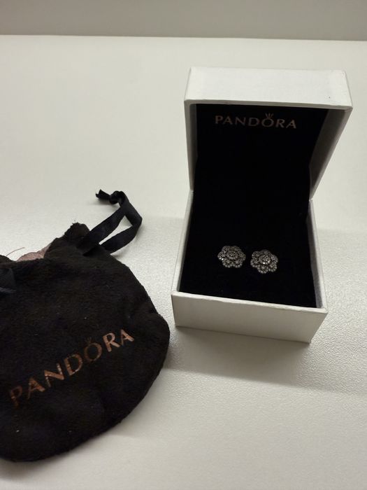 Сережки Pandora (серебро)