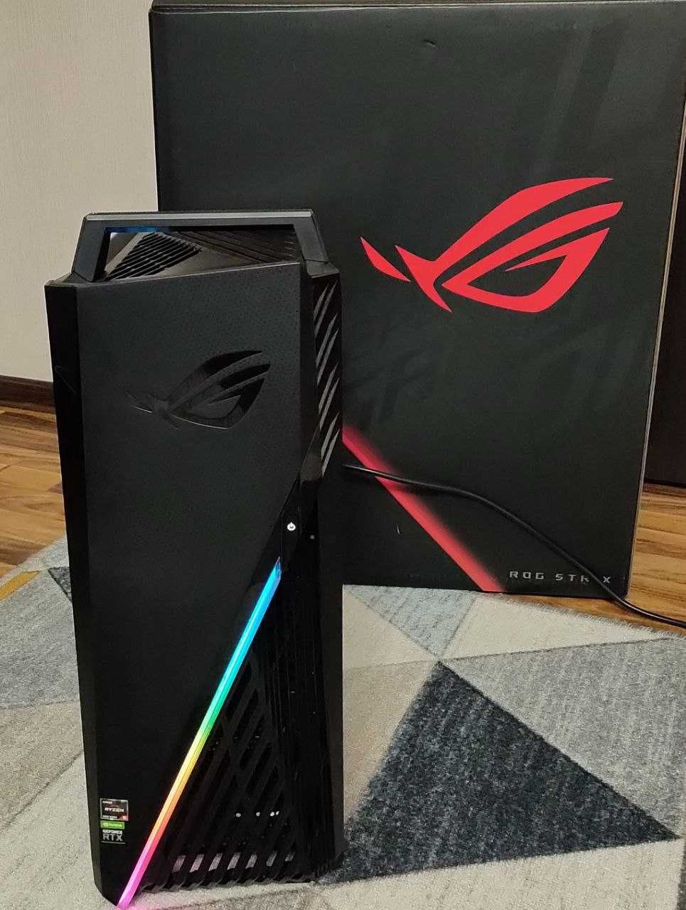 Кейс ASUS ROG STRIX.Ryzen 5 5600x/16gb ddr4/512gb ssd/Мать g15dk/Wi-FI