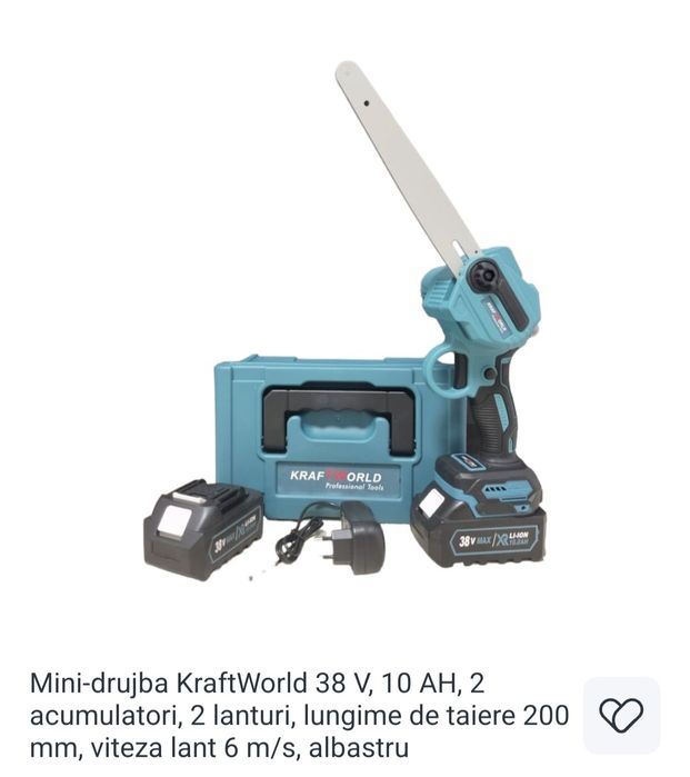 Mini drujba electrica.