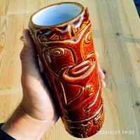 Чаша Норвежка Висока Керамика Лакирана Kon Tiki колекционерска Чудата