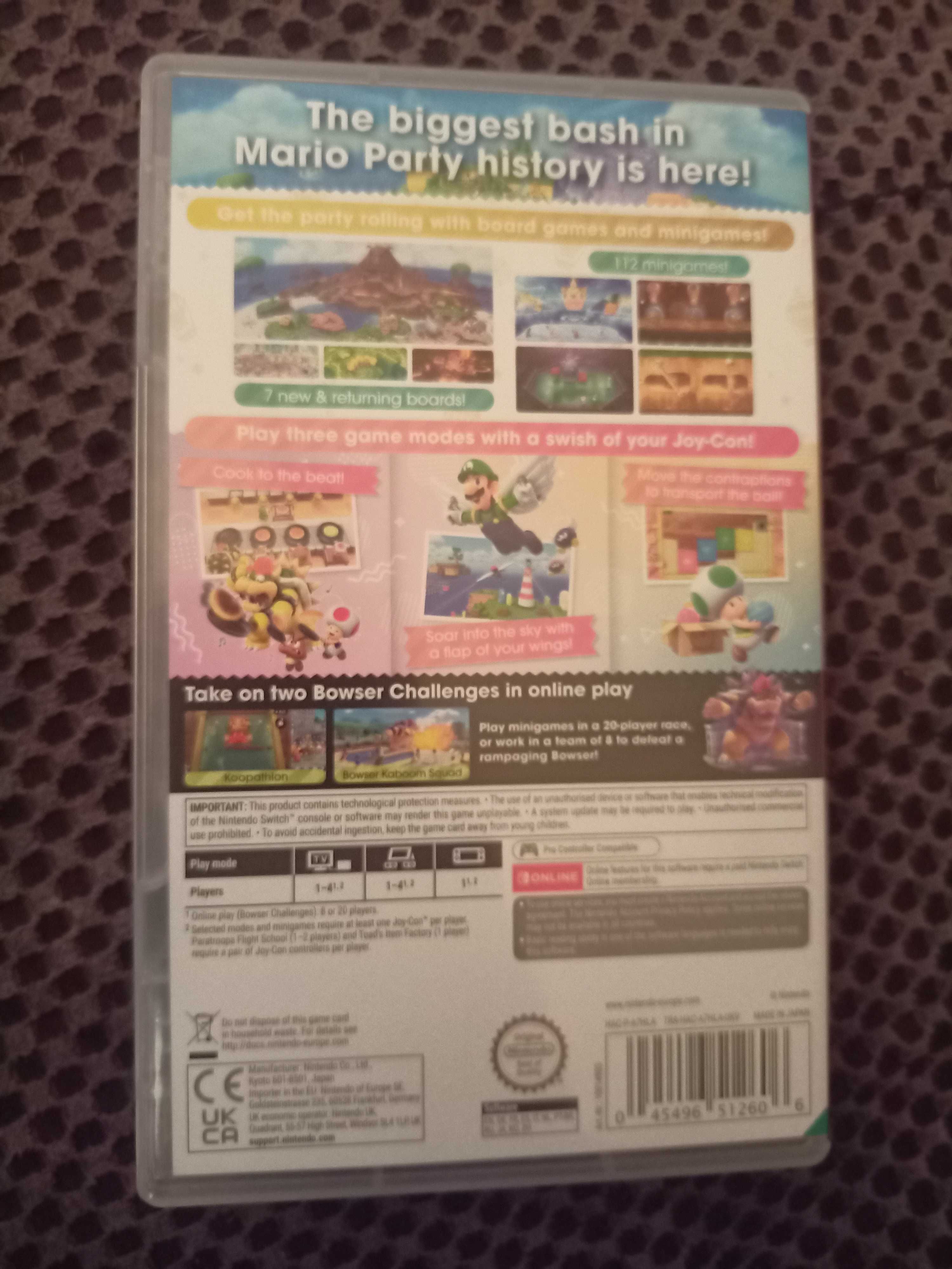 Nintendo switch super mario JAMBOREE