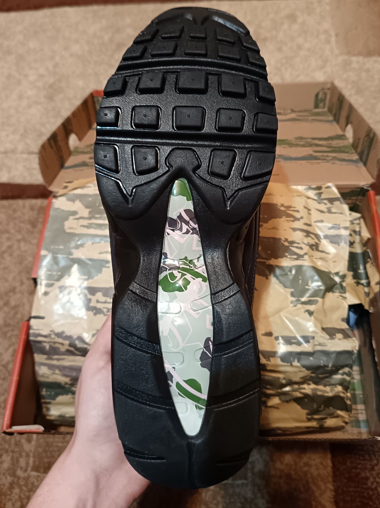 Nike Air Max 95 Corteiz "Pink Beam" - Mărimea 44, Noi, Cu Cutie