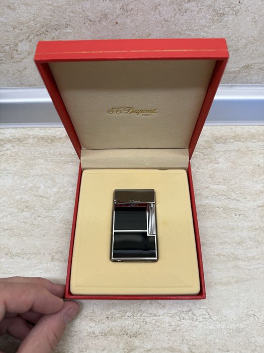 St dupont стоманена запалка  Пълманена запалка запалкалесно и работи