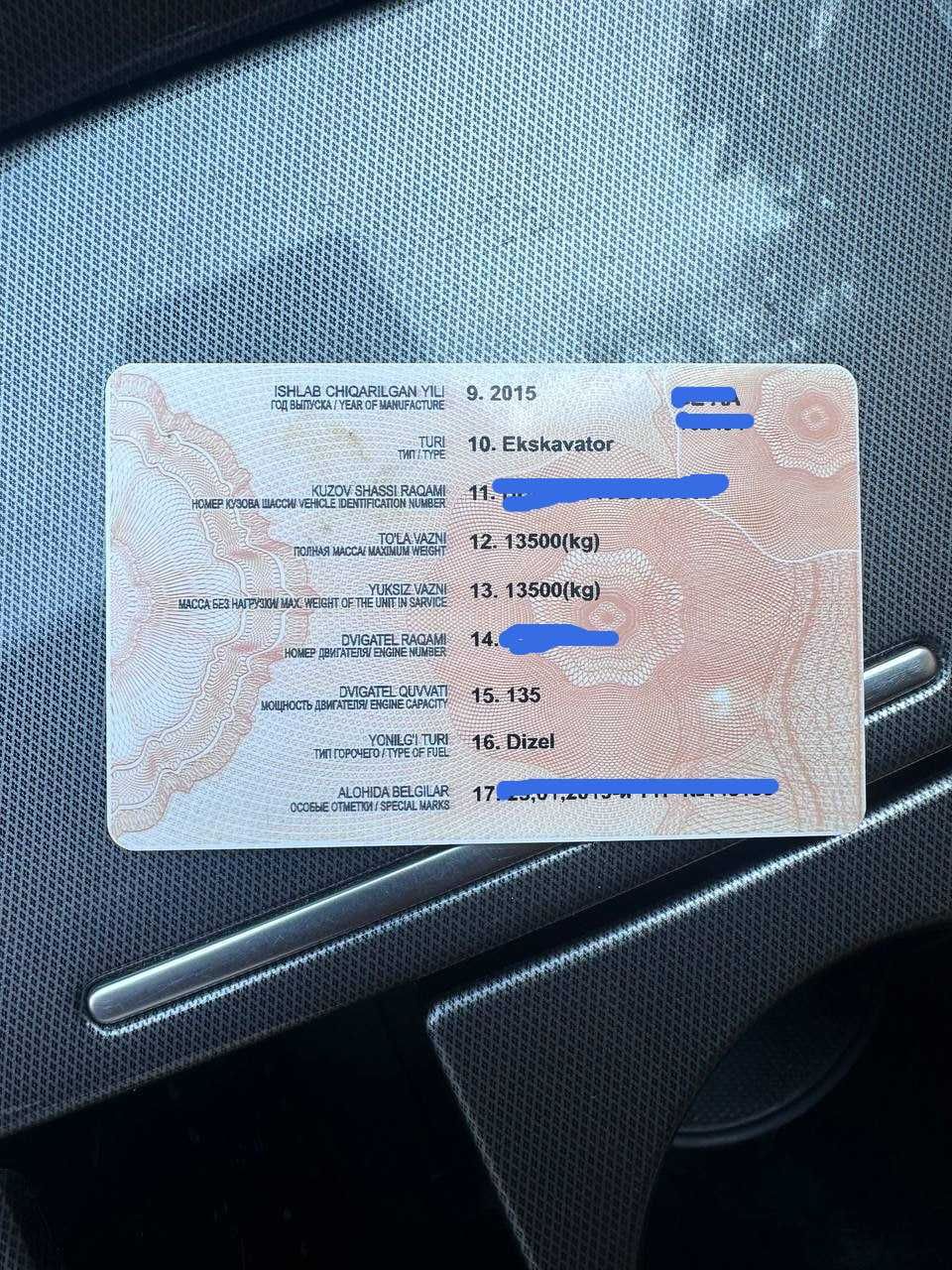 Ekskavator sotiladi Hyundai 140talik