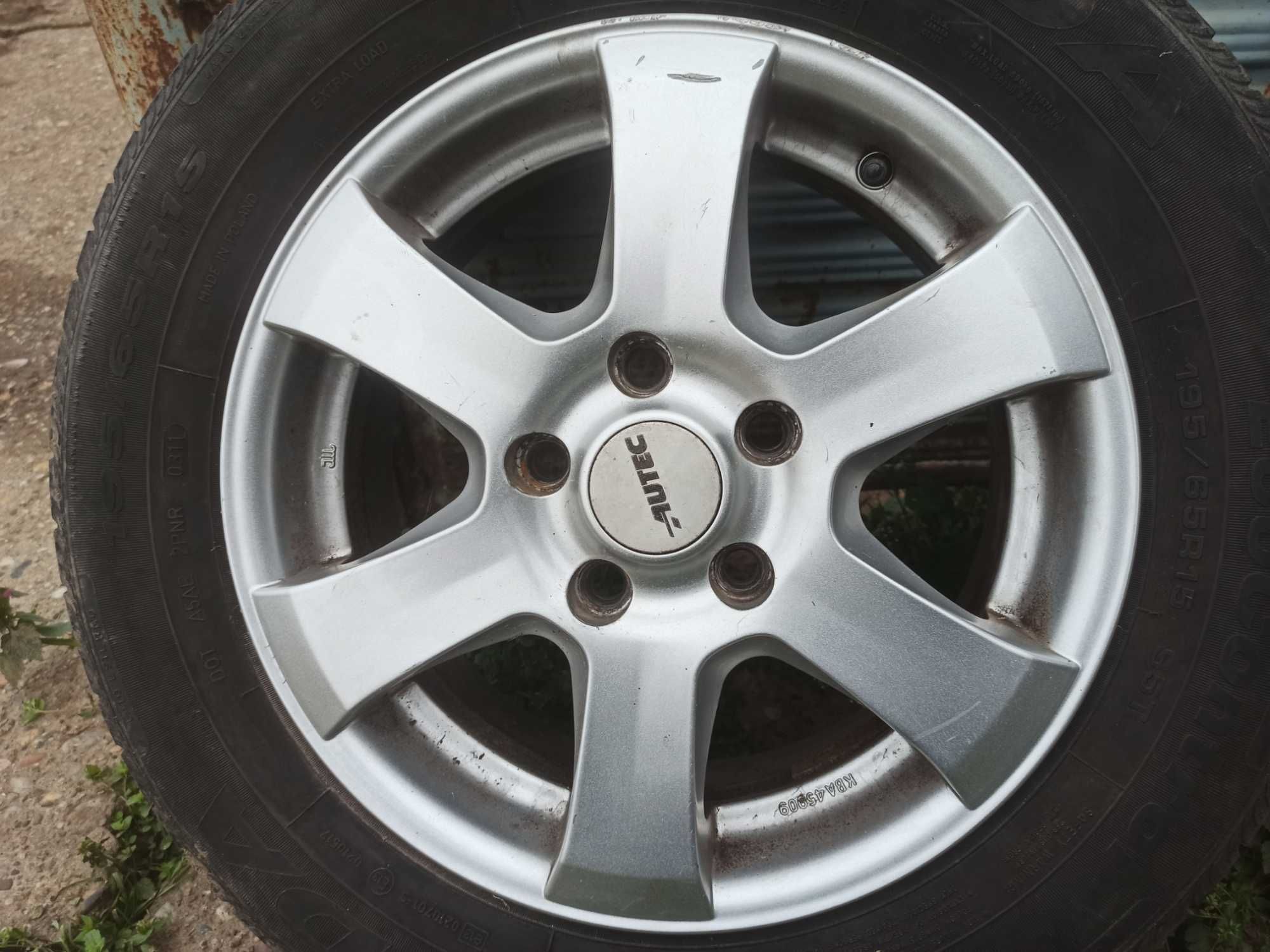 Джанти 15ки 5/112 от vw cady