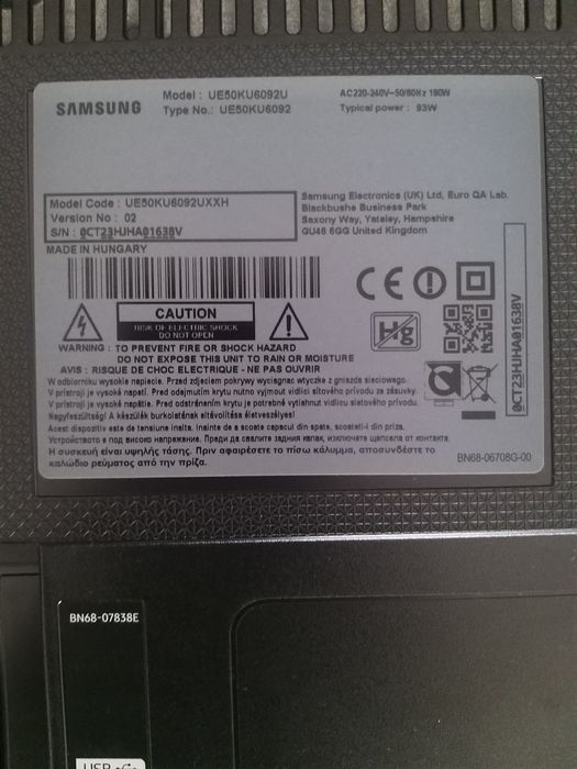 Tv Smart Samsung 4K  UHD 125  impecabil  !