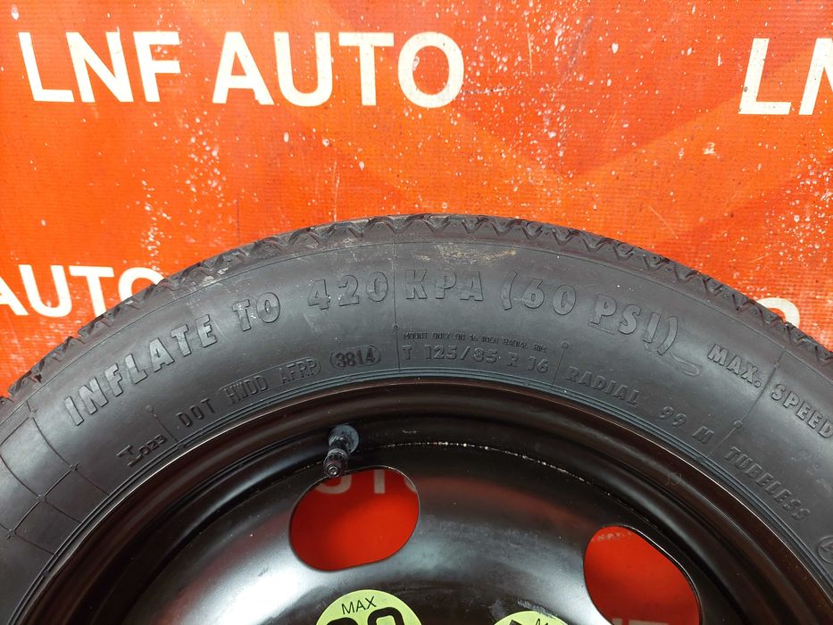 Roata Rezerva 4x108 16'' - OEM Peugeot 208 308 / Citroen C3 C4 Cactus
