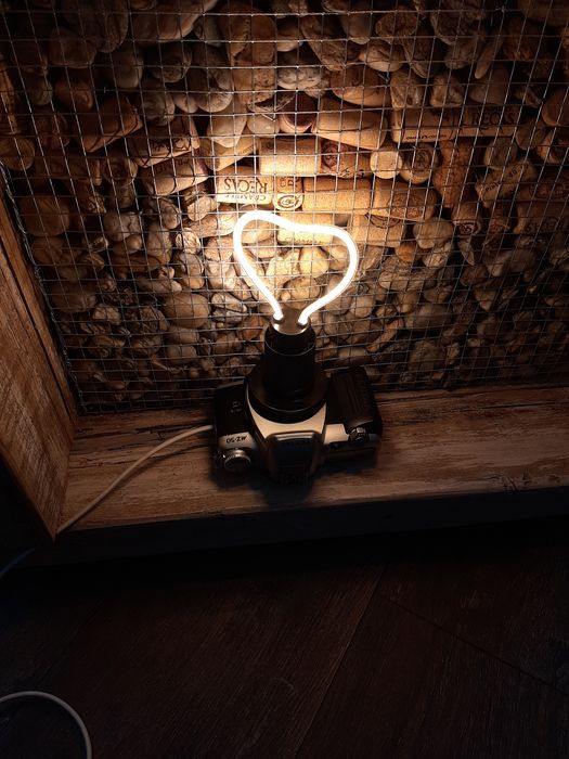 Vand lampa decorativa unicat hand made, veioza, lampadar