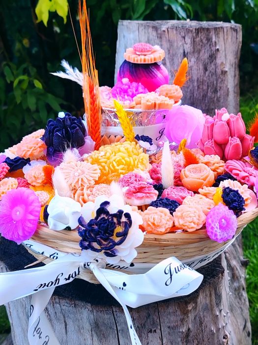 Aranjamente din ceara pentru evenimente sau cadouri, marturii botez