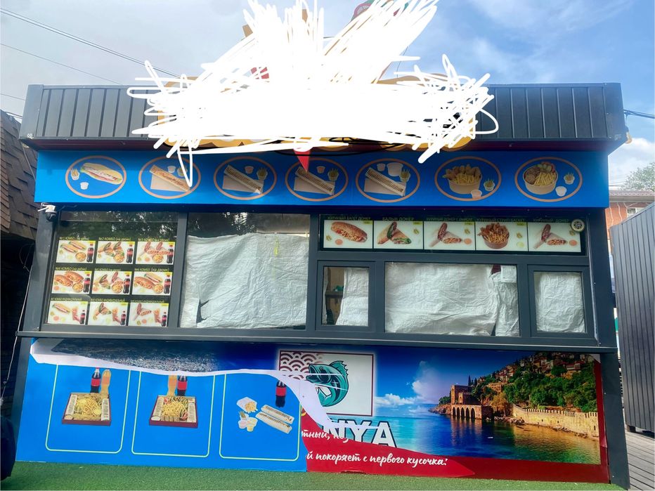 Продам донерную около трц Москва