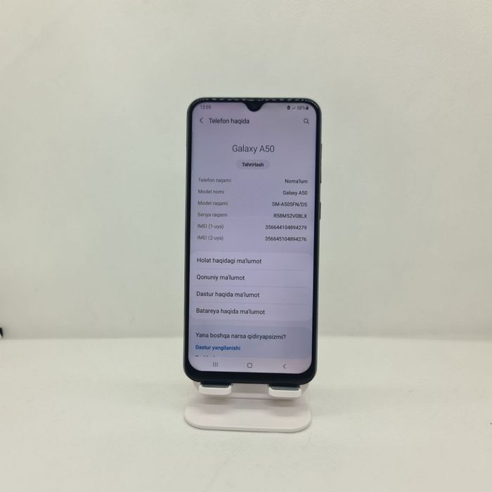 Samsung A50 korobka dokument ekran orginal