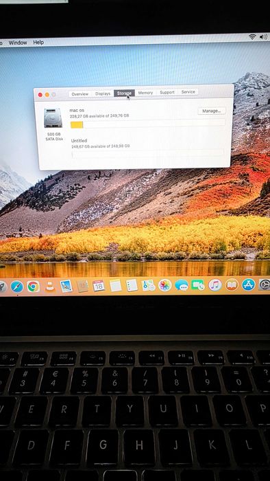 Vand macbook 13 2012