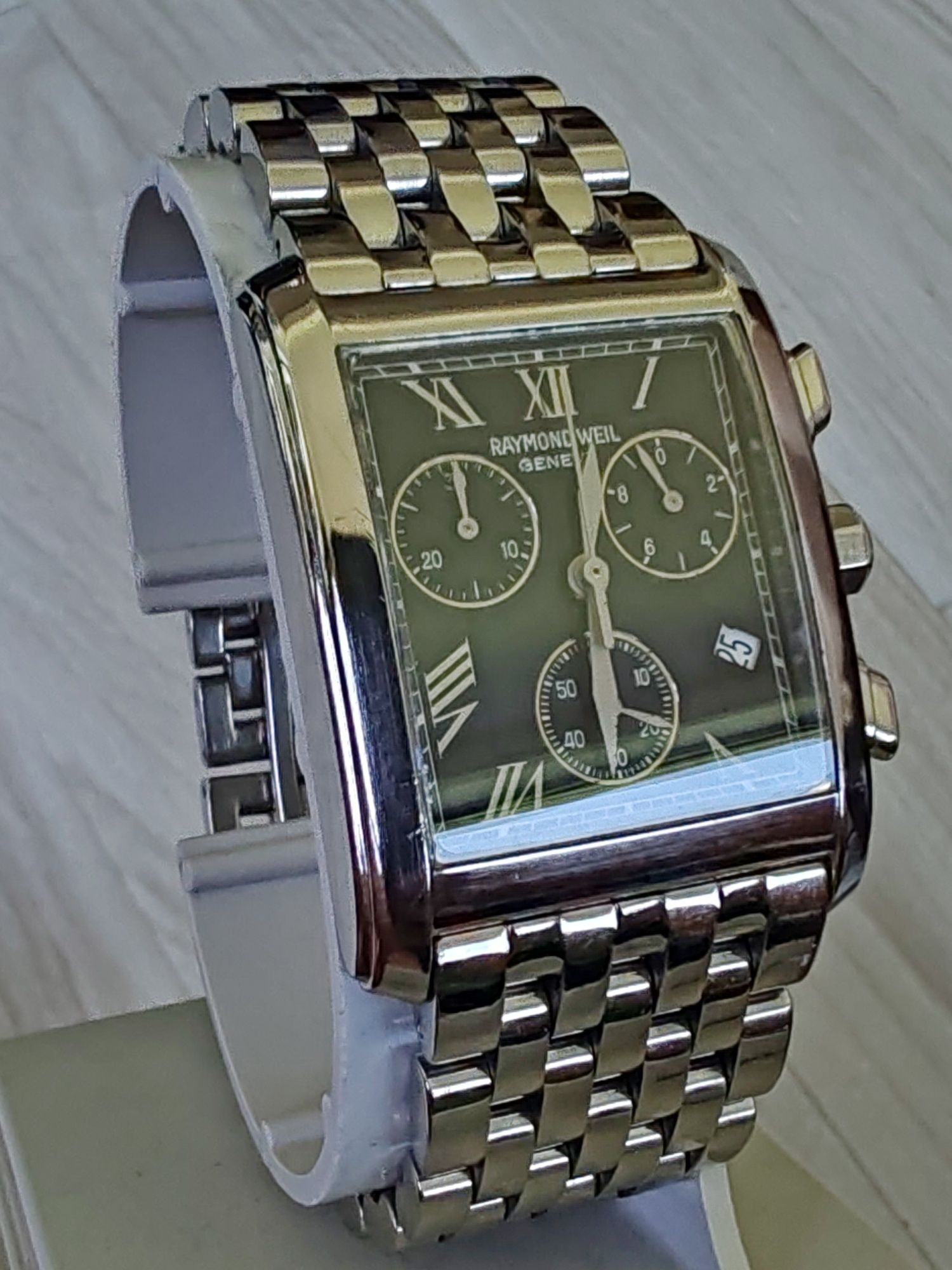 Ceas Raymond Weil Don Giovanni Chronograph Quartz ETA 23 rubine