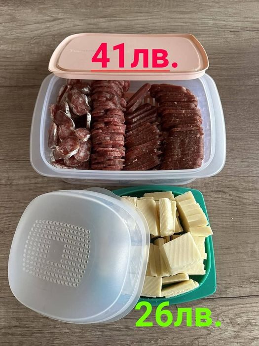 TUPPERWARE еко съдове за съхранение на храна.