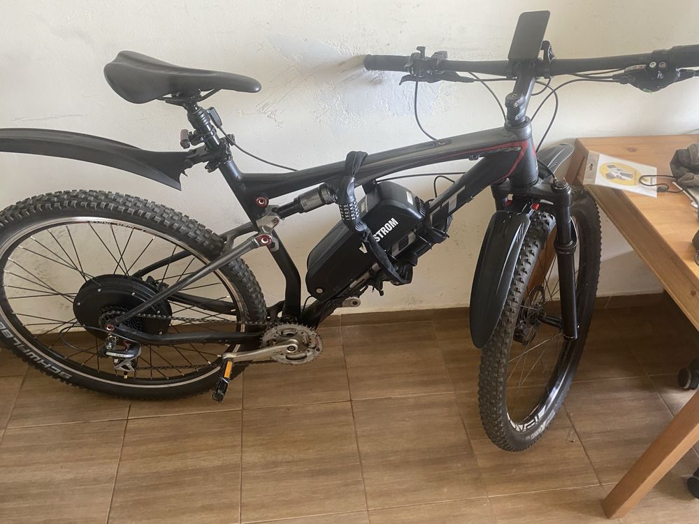 велосипед  Scott spark xl 29 с хъб мотор 1000w