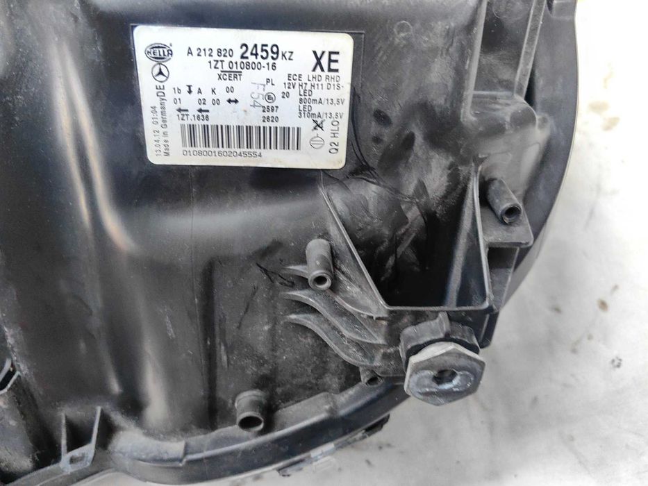 Оригинал;ен фар Мерцедес Е 212  Mercedes E 212 Led Bixenon