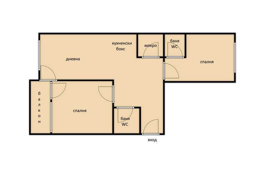 Продава се Тристаен апартамент в София, Манастирски ливади - 108 кв.м за 2593 €/кв.м - Снимка #1