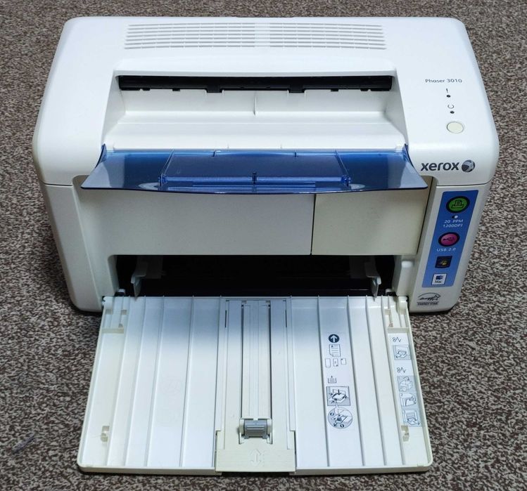 Принтер Xerox Phaser 3010 + 4 тонер-картриджа для заправки