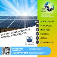 Kit Sistem panouri fotovoltaice Horeca,Productie,Retail,de la 20kw
