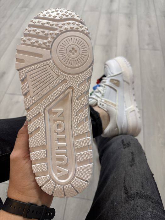 Adidasi Barbati LV Maxi Trainer Alb & Crem!