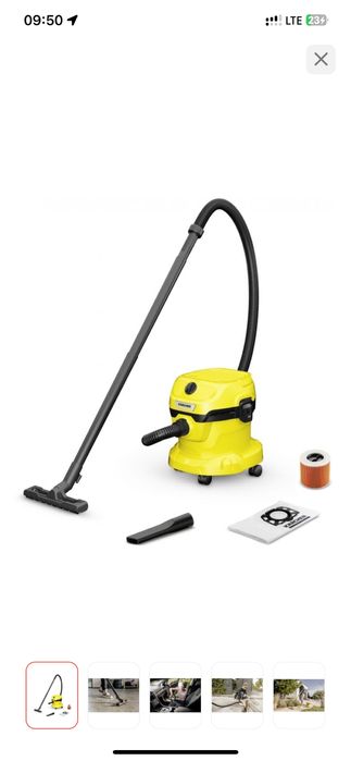 Строительный пылесос Karcher