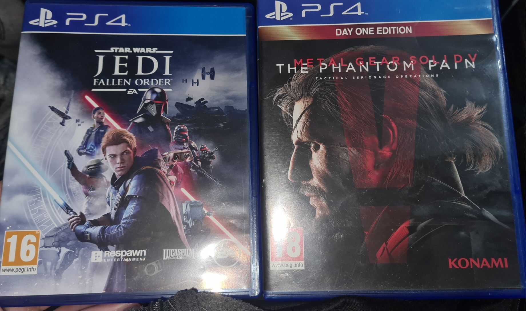 Jedi Fallen Order и Metal Gear Solid Phantom Pain