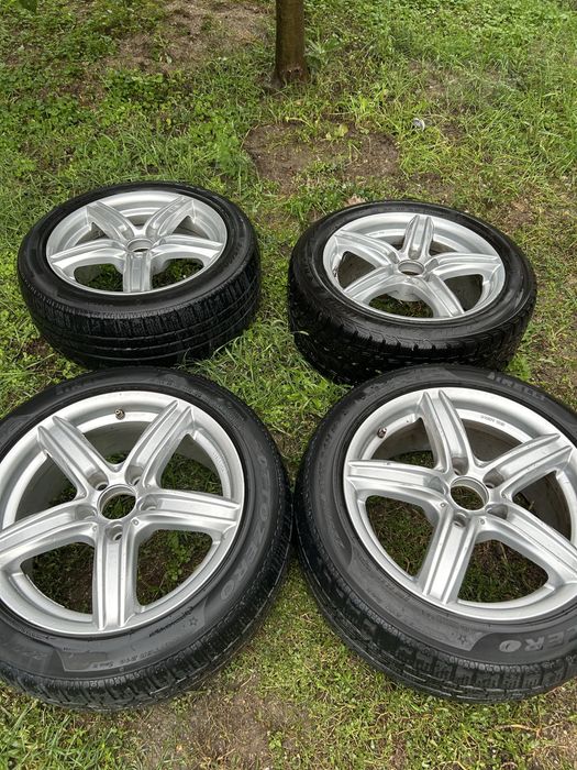 Vând jante originale Audi/VW cu tot cu cauciucuri pe 225/50 17