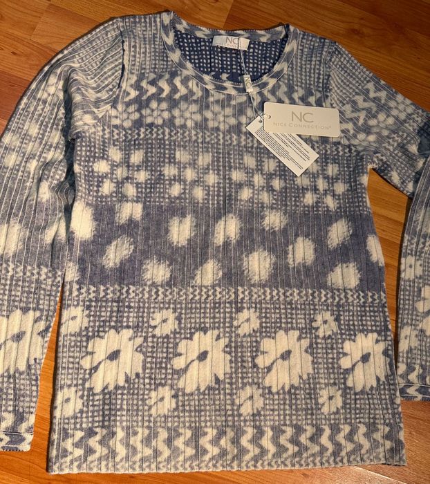 Pulover Lana70% si casmir 30% nou