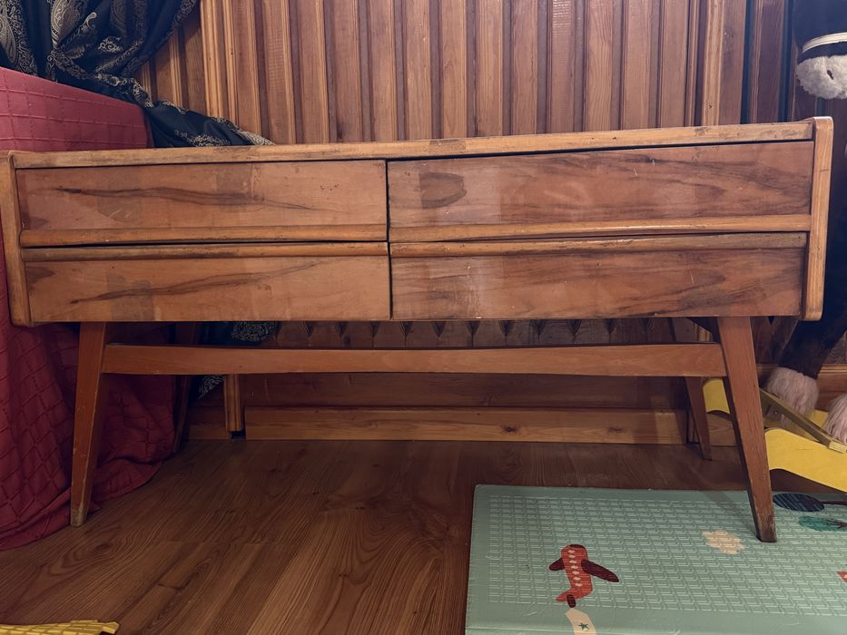 Трюмо без зеркала в комплекте с тумбой