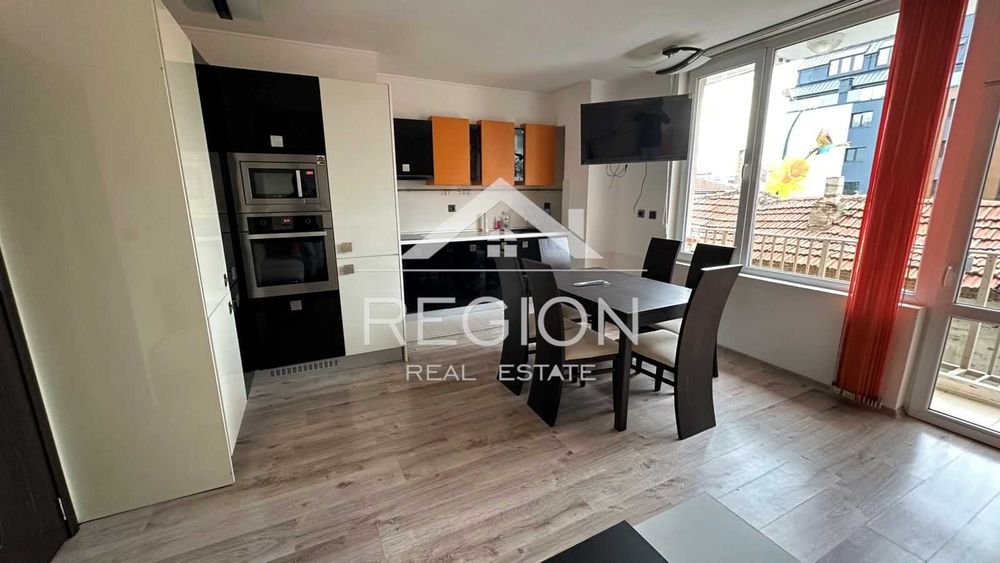 Двустаен НОВ обзаведен апартамент- Цветен квартал