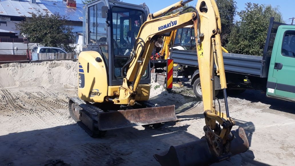 Bobcat si mini excavator .De închiriat