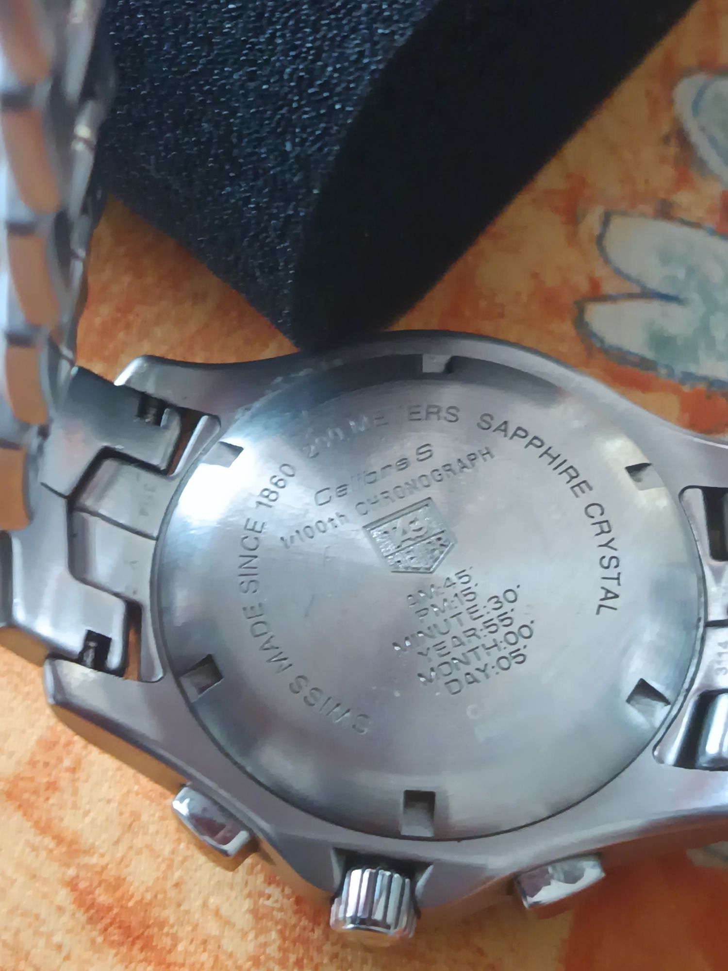 Часовник Tag Heuer calibre S quartz