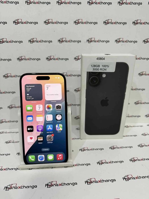iPhone 16 Black Neverlocked 128GB