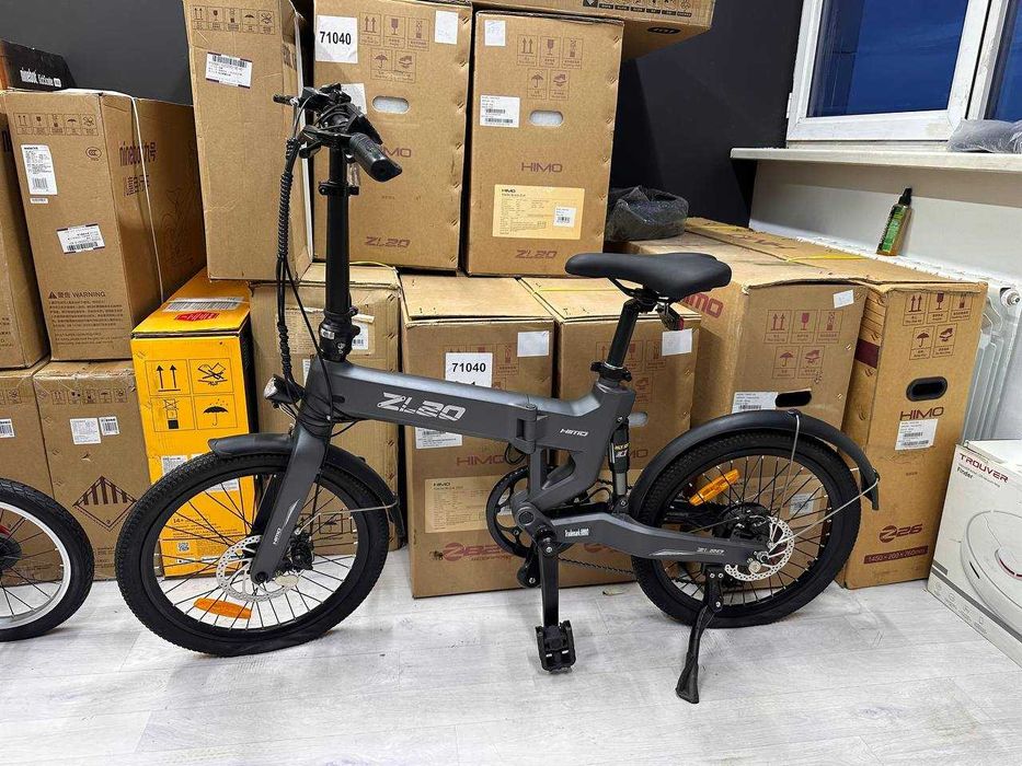 АКЦИЯ Электровелосипед Himo ZL20 grey + детский велосипед Ninebot
