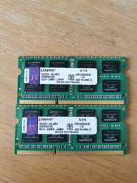 2 memorii KINGSTON DDR3 RAM 4GB fiecare
