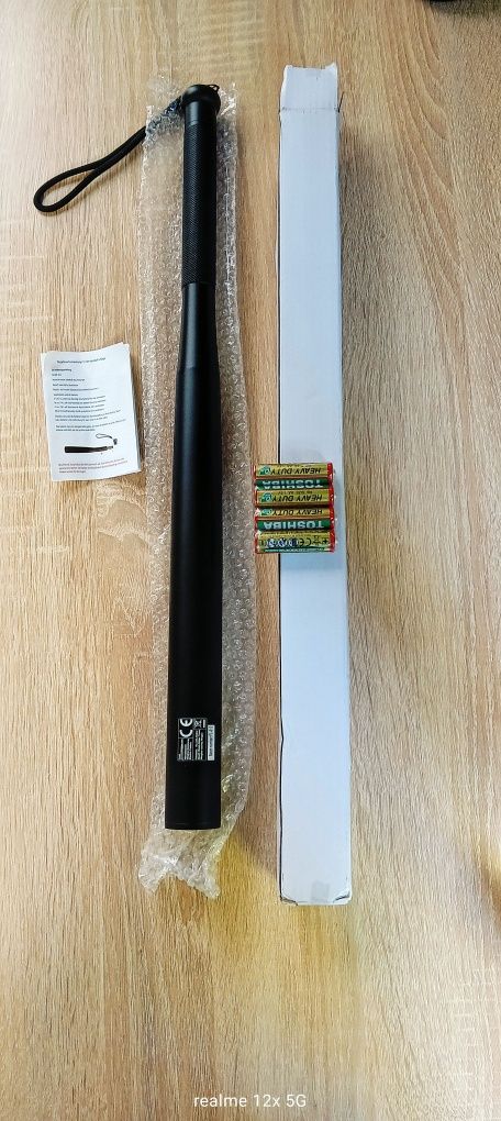 Бухалка/палка/ 2 мод.49см.  и 35см. с вграден лед фенер и Палка 34.50с
