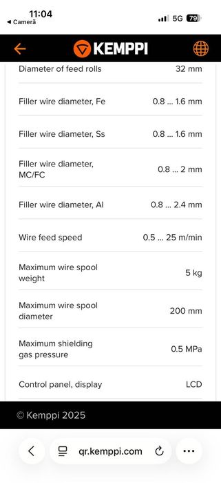 Kemppi x3 aparat de sudură mig/mag