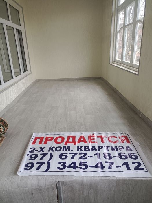 Продаётся 2х ком квартира в чирчике 1 мкн 3 этаж после ремонта