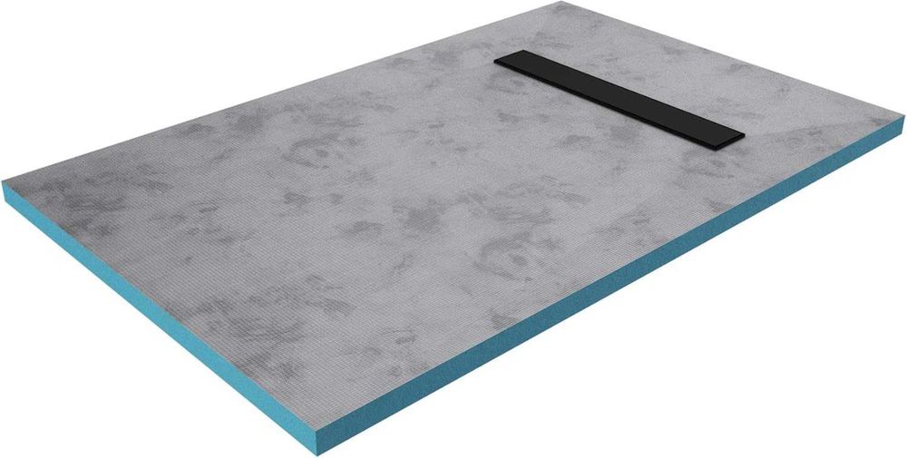 Panou de duș Marwell  cu jgheab de scurgere integrat