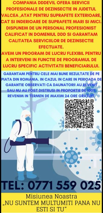 DDDEVIL Dezinsectie Dezinfectie Deratizare DDD