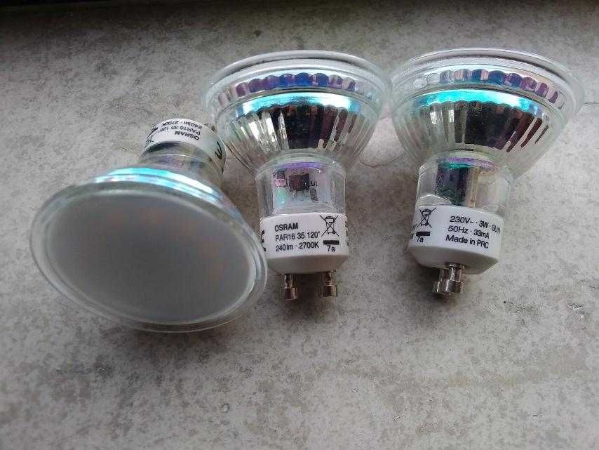 LED крушки OSRAM GU10 3W