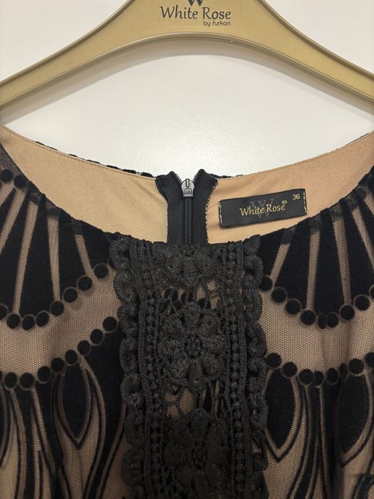 Rochie eleganta White Rose marimea 36