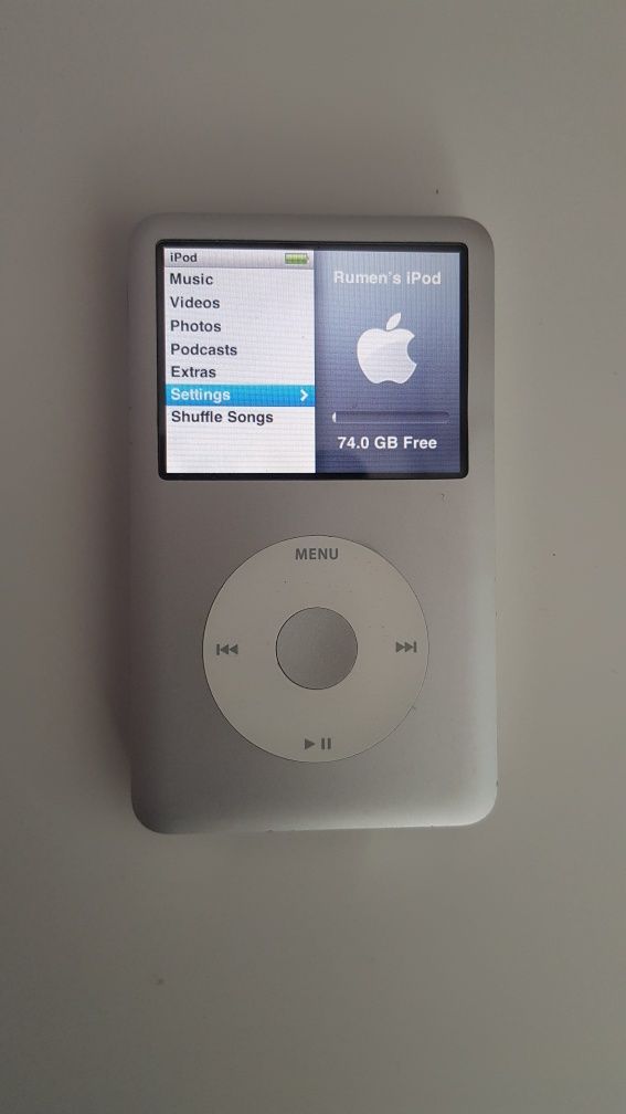 Apple Ipod classic 6th 80GB silver