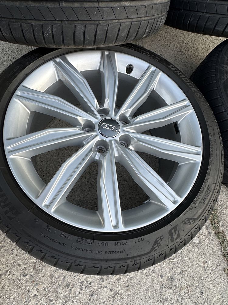 Оригинални лети джанти с гуми 19" за Ауди А6, A7, C8 All road след2019