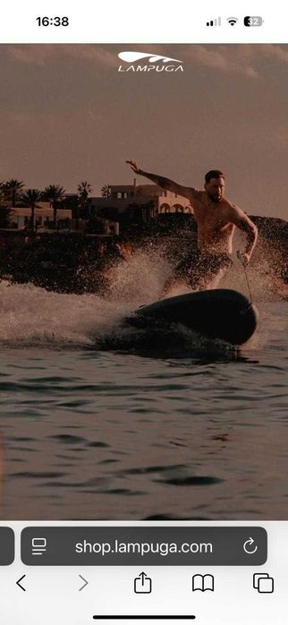 Lampuga Air (2022) – electric surfboard + baterie suplimentară